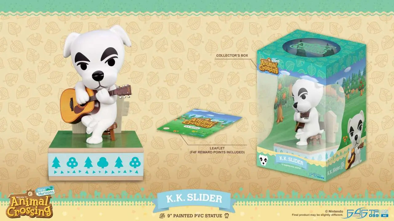 ANIMAL CROSSING NEW HORIZONS KK SILDER PVC STATUE FIRST4FIGURES
