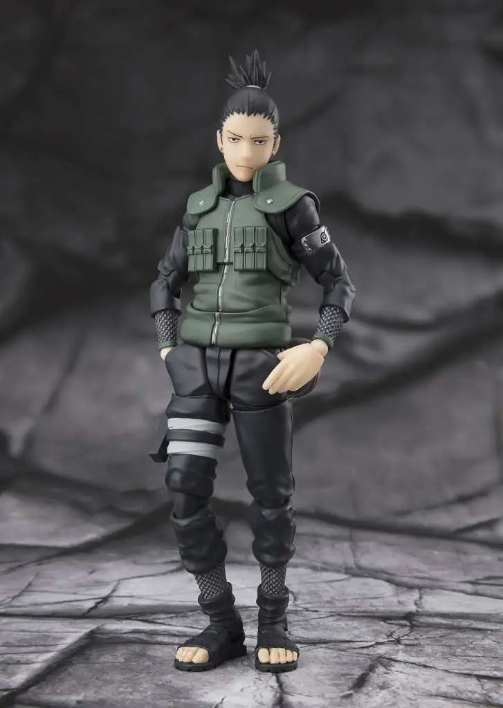 NARUTO SHIKAMARU NARA BRILLIANT STRATEGIST SHF BANDAI