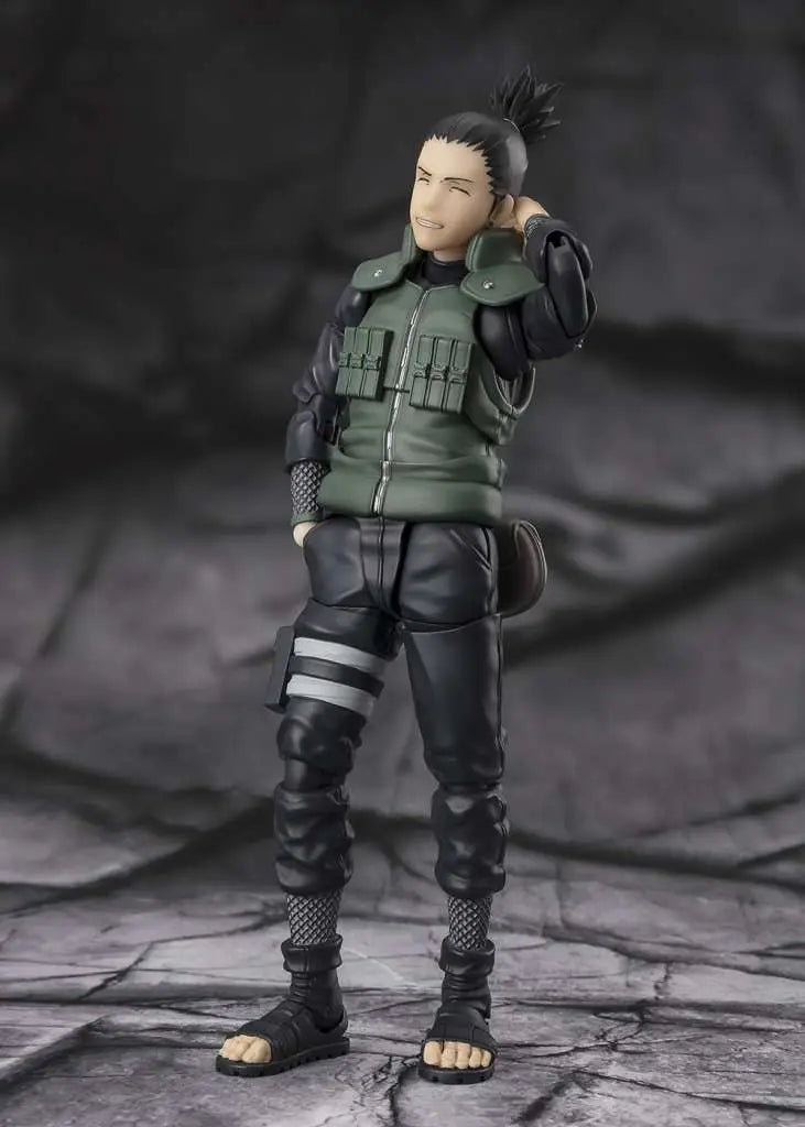 NARUTO SHIKAMARU NARA BRILLIANT STRATEGIST SHF BANDAI