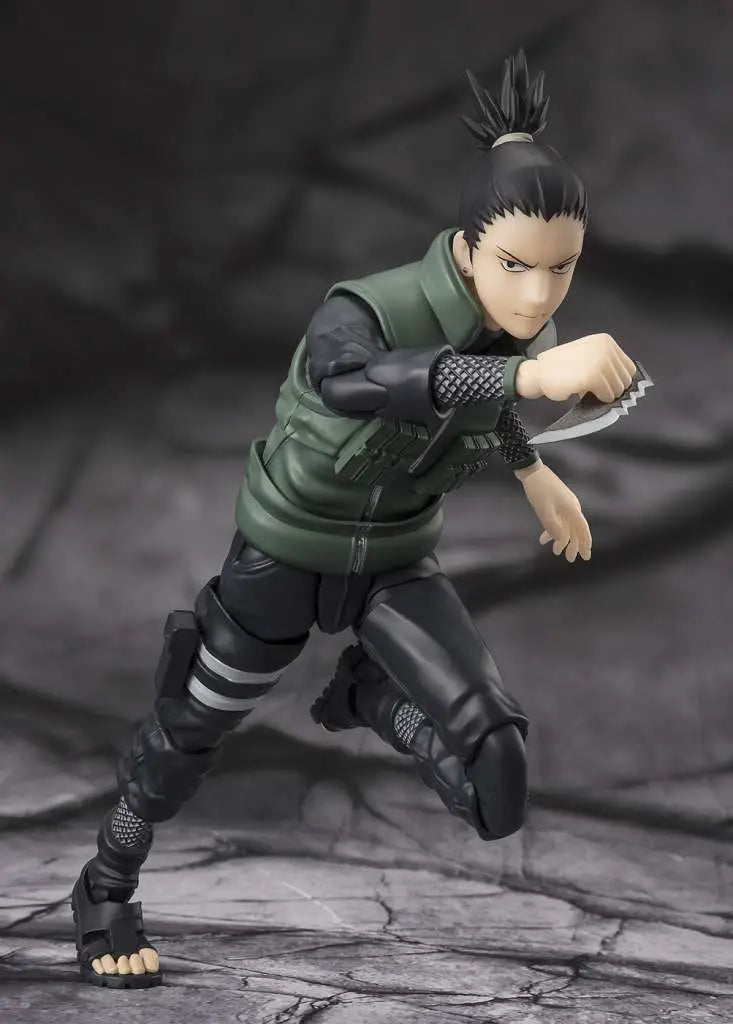NARUTO SHIKAMARU NARA BRILLIANT STRATEGIST SHF BANDAI