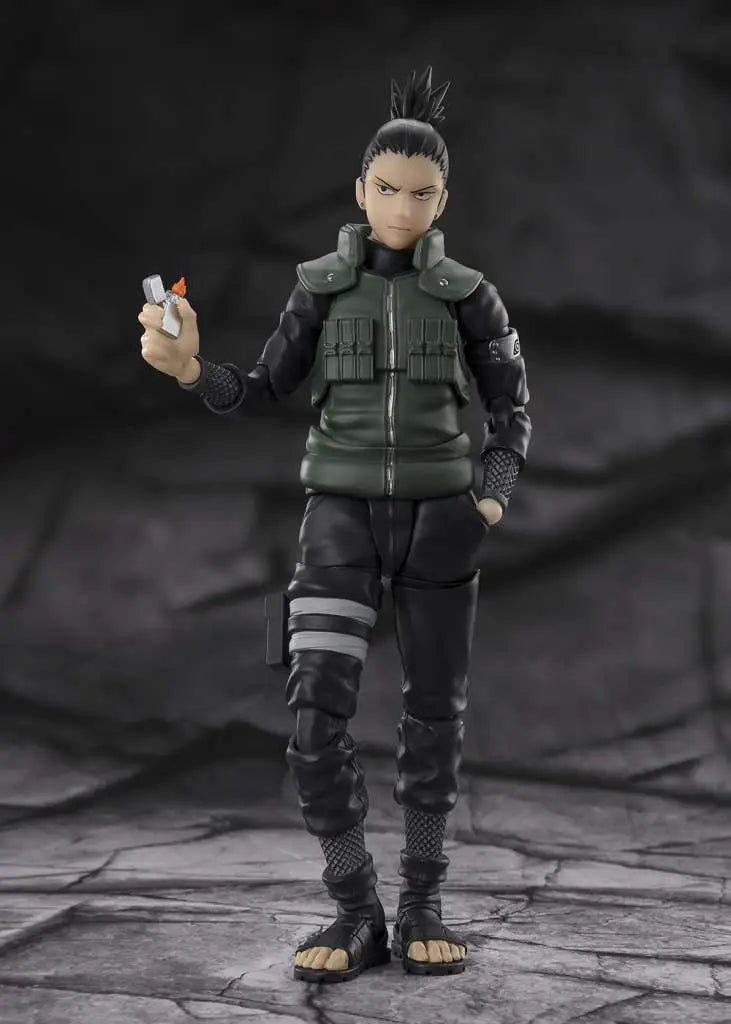 NARUTO SHIKAMARU NARA BRILLIANT STRATEGIST SHF BANDAI