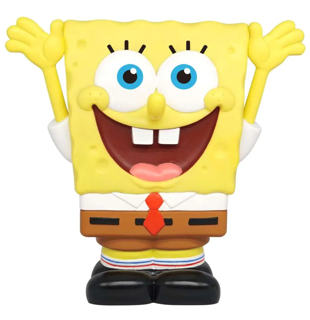 SPONGE BOB PVC FIGURAL BANK MONOGRAM