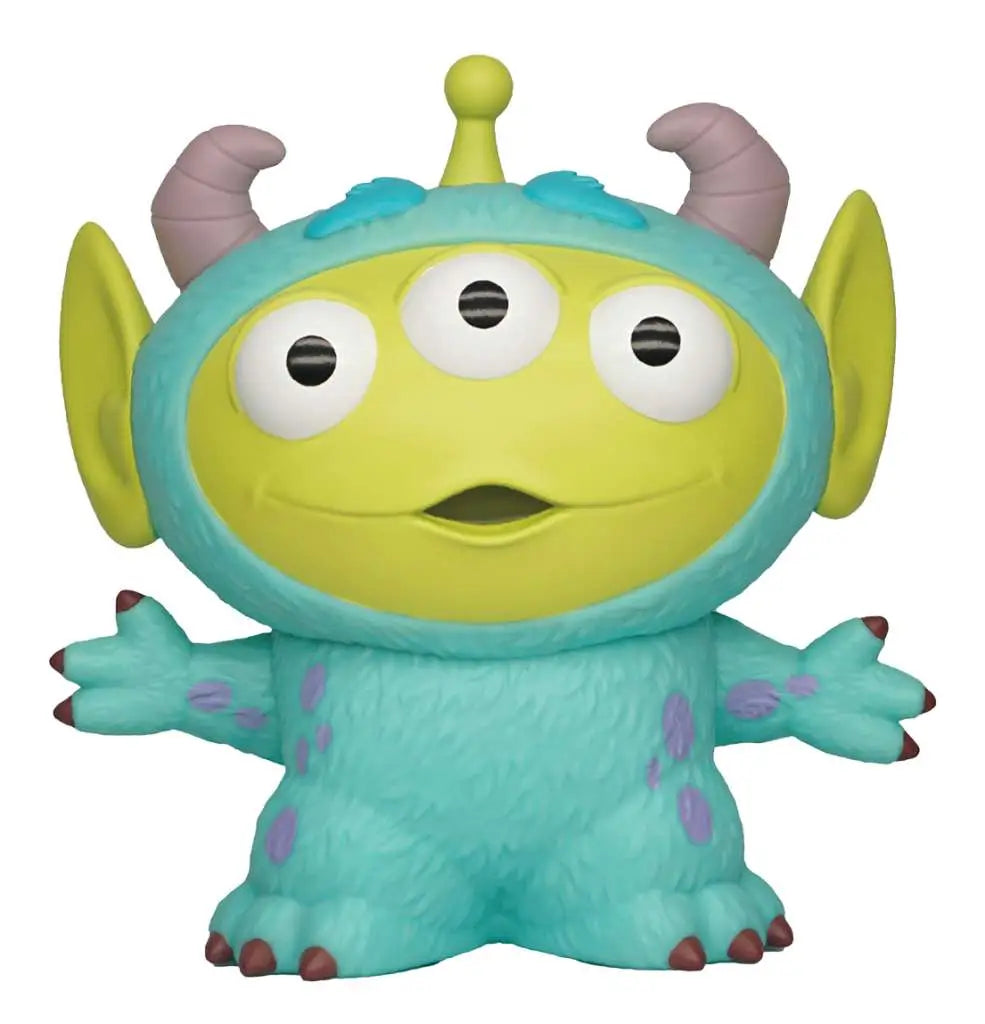 TOY STORY ALIEN SULLEY FIGURAL BANK MONOGRAM