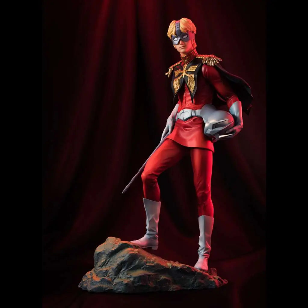 MOBILE SUIT GUNDAM GGG SERIES CHAR AZNABLEL STATUE RERUN MEGAHOUSE
