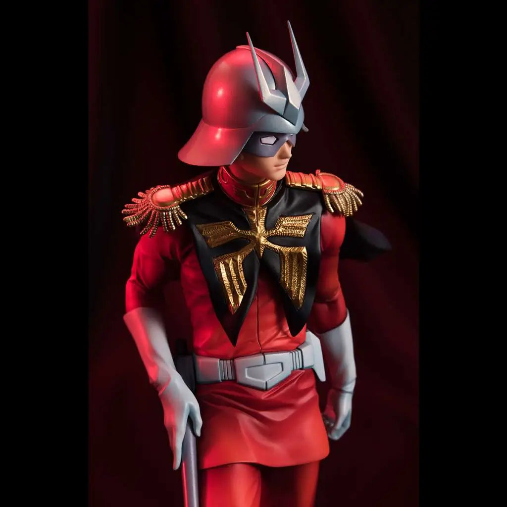 MOBILE SUIT GUNDAM GGG SERIES CHAR AZNABLEL STATUE RERUN MEGAHOUSE