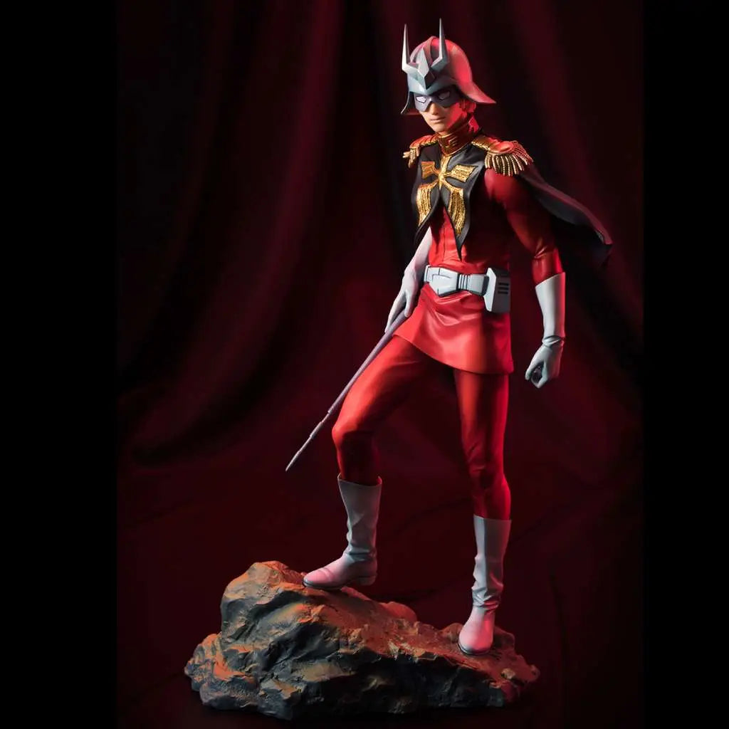 MOBILE SUIT GUNDAM GGG SERIES CHAR AZNABLEL STATUE RERUN MEGAHOUSE