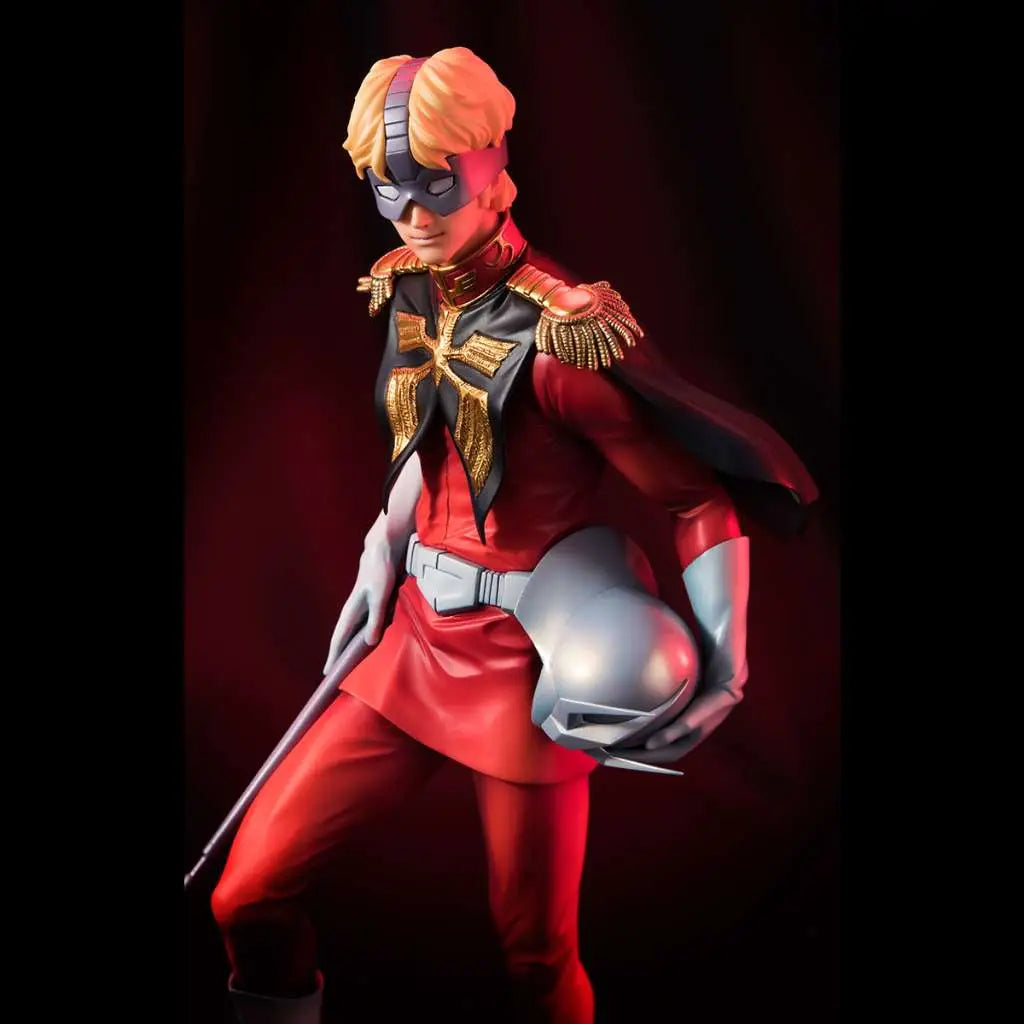 MOBILE SUIT GUNDAM GGG SERIES CHAR AZNABLEL STATUE RERUN MEGAHOUSE