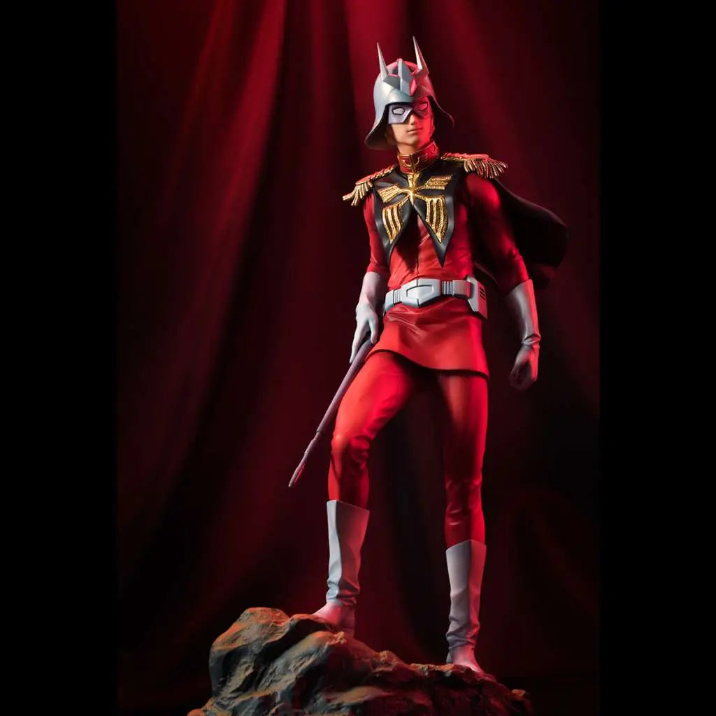 MOBILE SUIT GUNDAM GGG SERIES CHAR AZNABLEL STATUE RERUN MEGAHOUSE