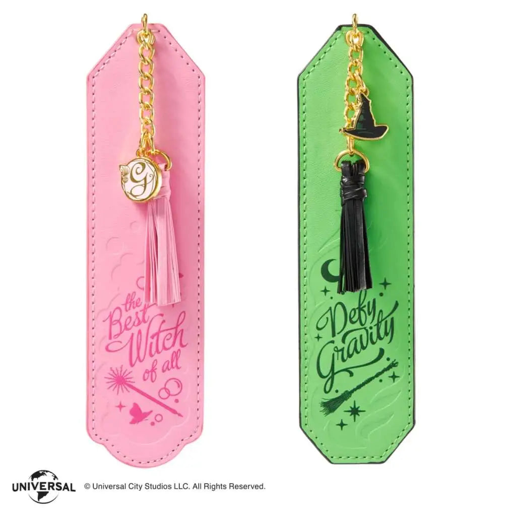 UNIVERSAL WICKED GLINDA AND ELPHABA BOOKMARK SET NOBLE COLLECTIONS