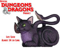 DUNGEONS & DRAGONS - REPLICAS OF THE REALMS - DISPLACER BEAST KITTEN LIFE-SIZED FIGURE WIZKIDS