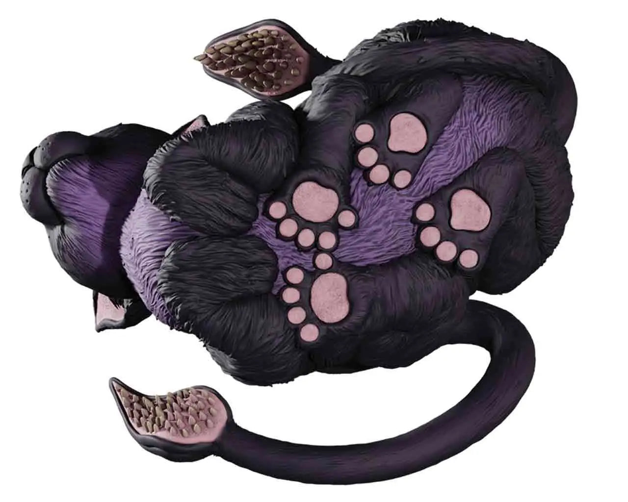 DUNGEONS & DRAGONS - REPLICAS OF THE REALMS - DISPLACER BEAST KITTEN LIFE-SIZED FIGURE WIZKIDS