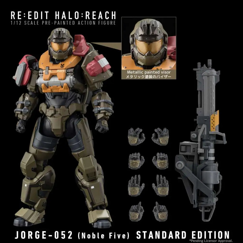 HALO REACH REEDIT JORGE-052 NOBLE FIVE 1/12 SCALE 1000TOYS
