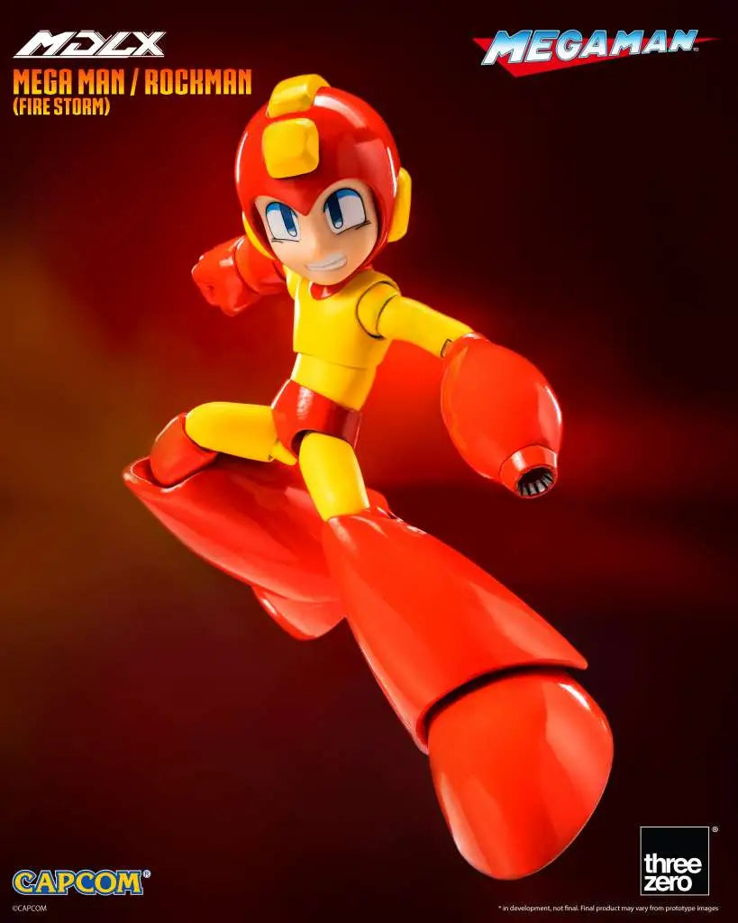 MEGA MAN FIRE STORM MDLX AF THREEA TOYS/THREEZERO