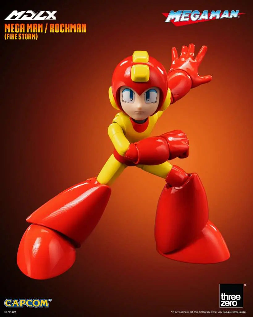 MEGA MAN FIRE STORM MDLX AF THREEA TOYS/THREEZERO