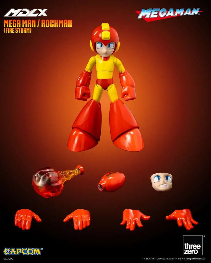 MEGA MAN FIRE STORM MDLX AF THREEA TOYS/THREEZERO