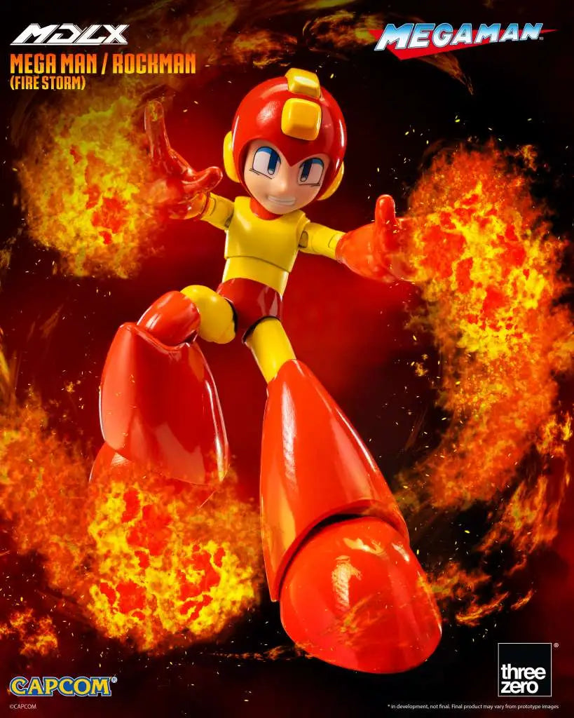MEGA MAN FIRE STORM MDLX AF THREEA TOYS/THREEZERO