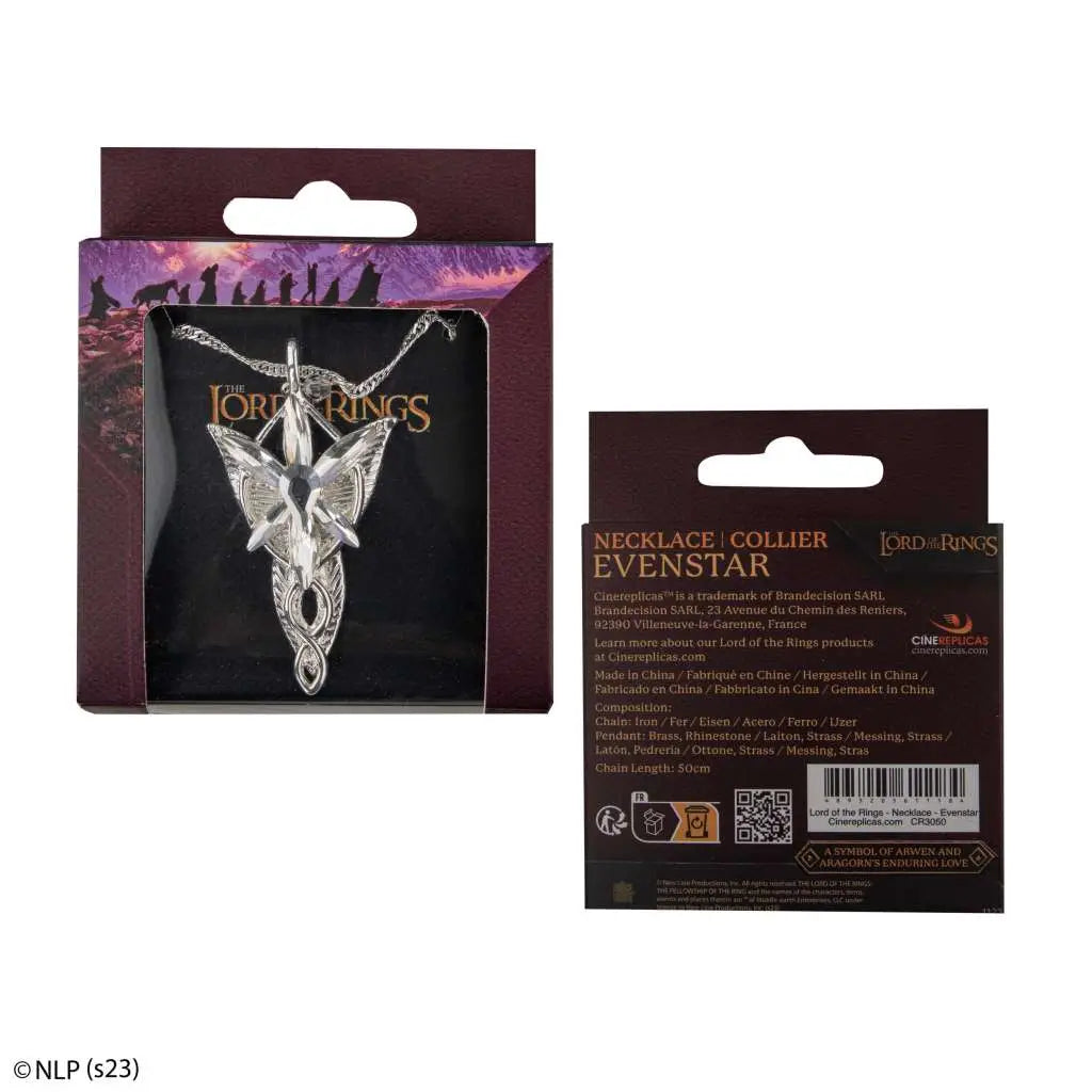 LORD OF THE RINGS EVENSTAR NECKLACE CINEREPLICAS