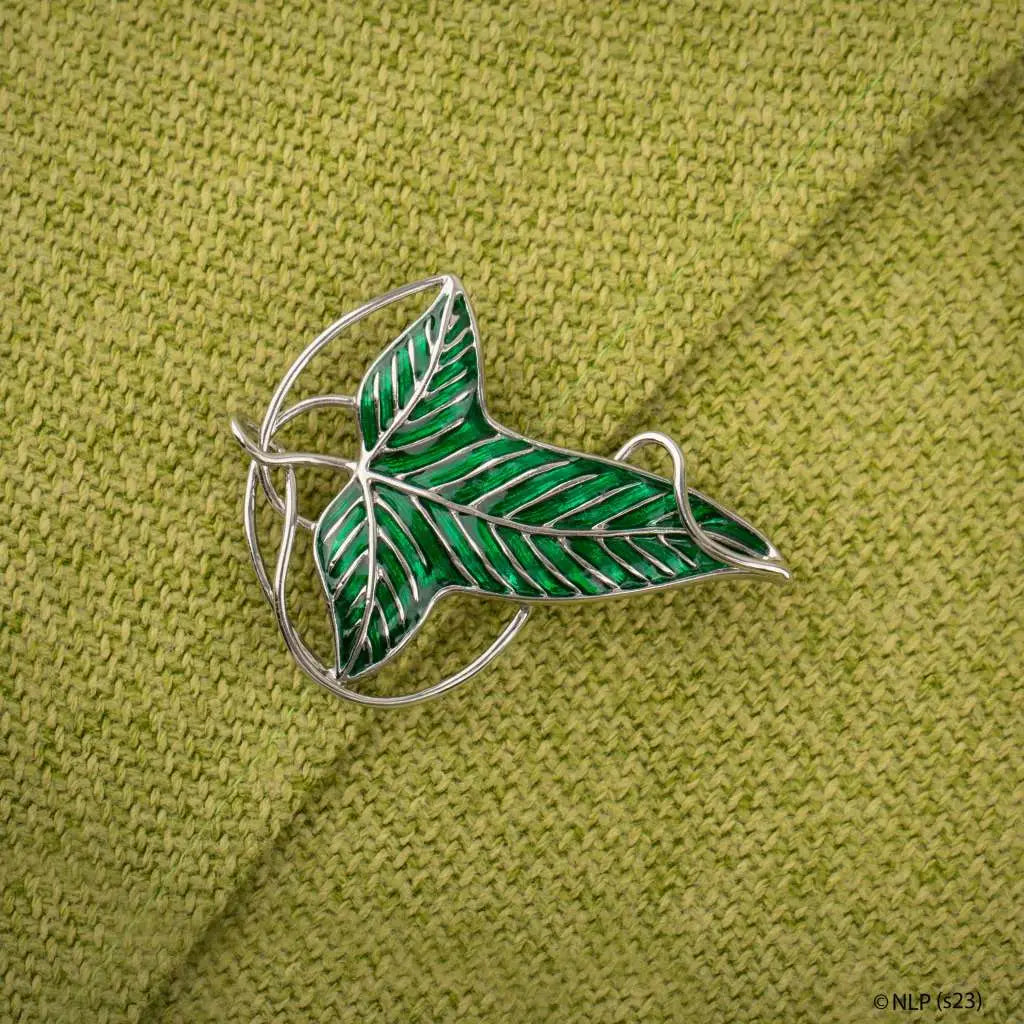 LORD OF THE RINGS LORIEN LEAF PIN BROOCH CINEREPLICAS