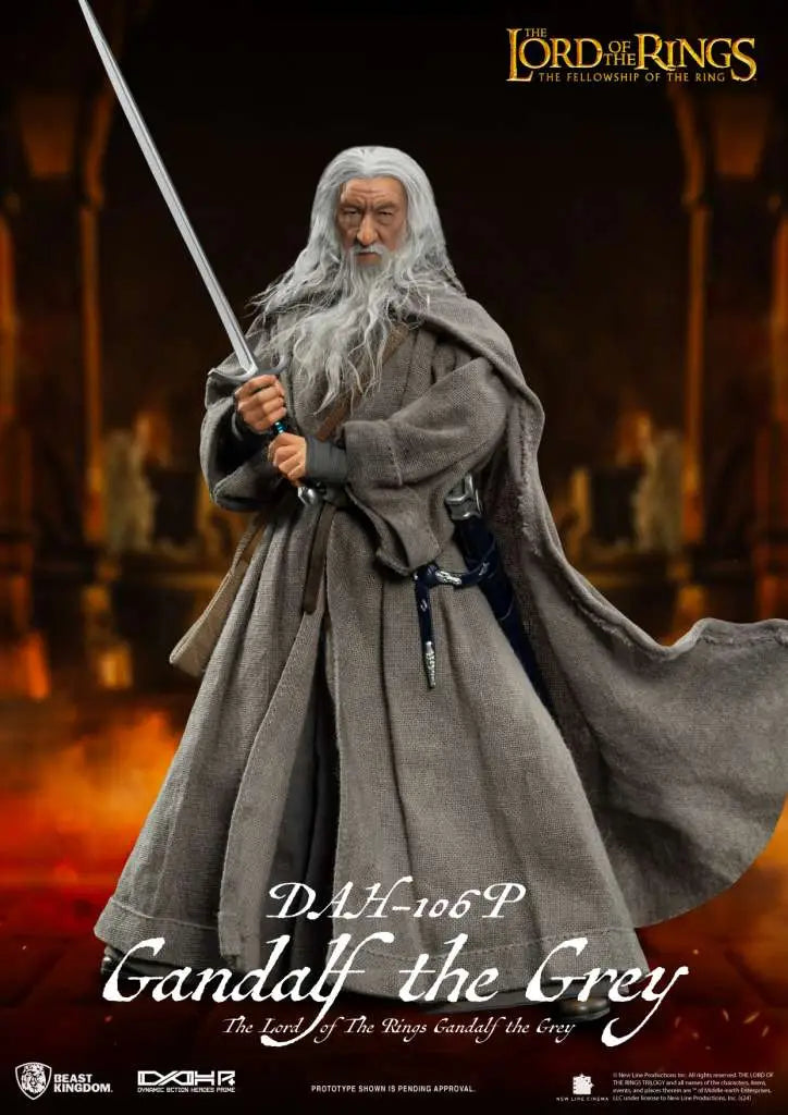 LOTR GANDALF THE GREY DAH BEAST KINGDOM