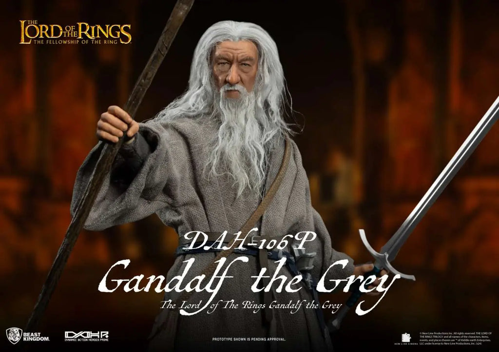 LOTR GANDALF THE GREY DAH BEAST KINGDOM