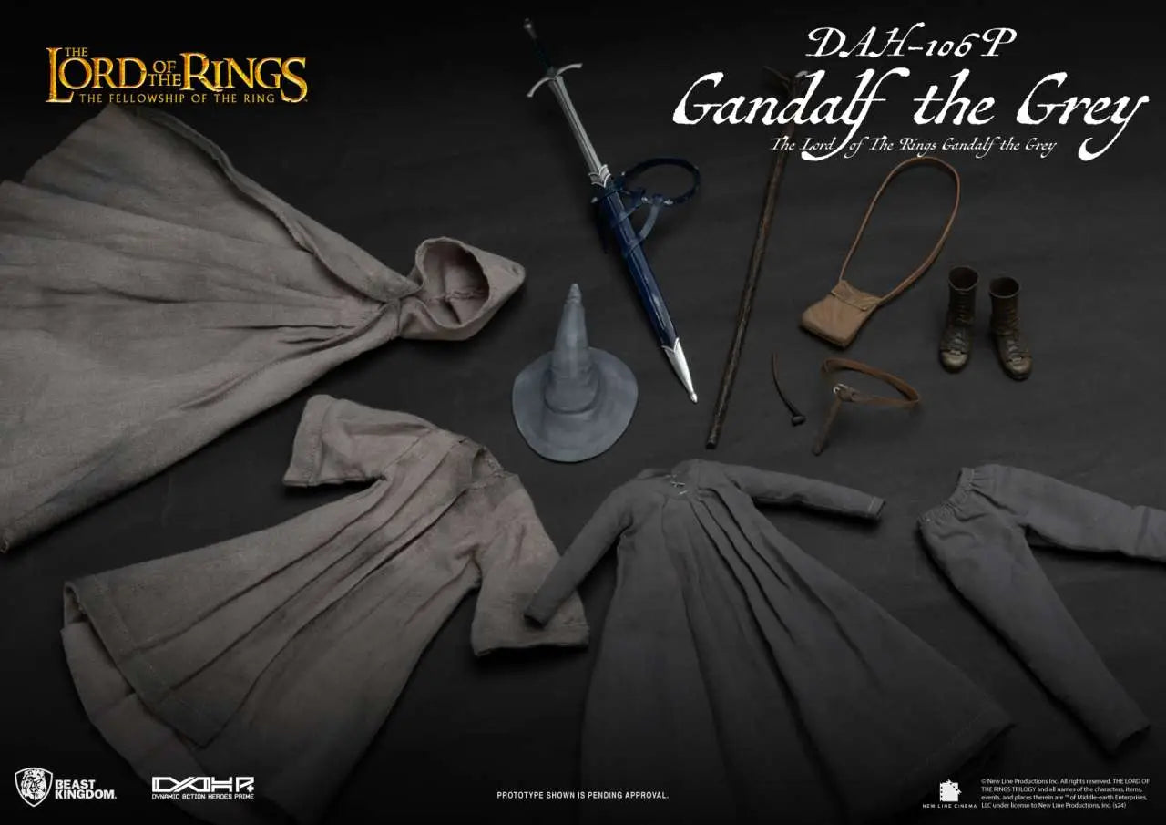 LOTR GANDALF THE GREY DAH BEAST KINGDOM
