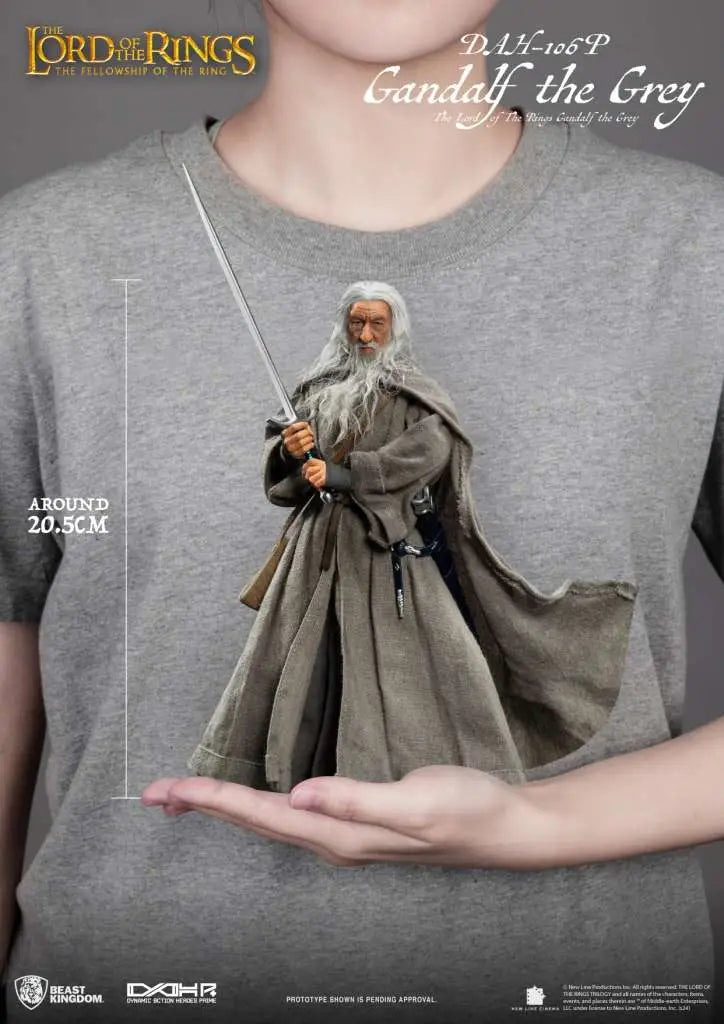 LOTR GANDALF THE GREY DAH BEAST KINGDOM
