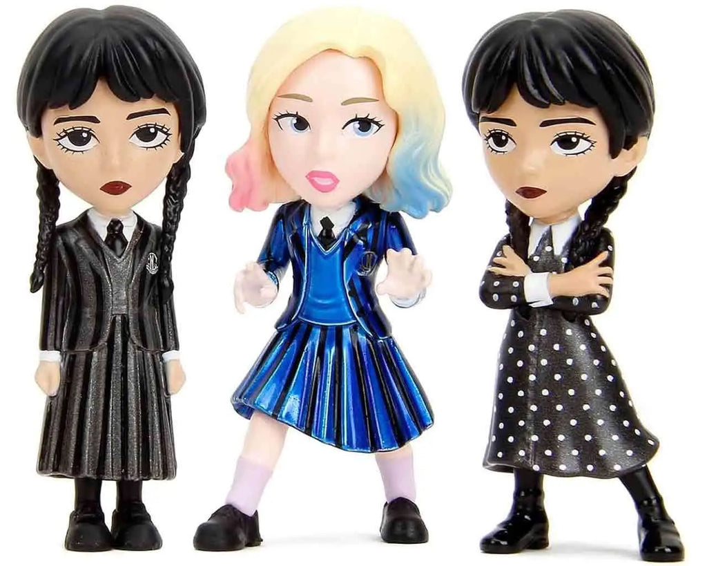 WEDNESDAY DELUXE METAL FIGURE BLIND BOX COUNTER DISPLAY 8 Jada Toys