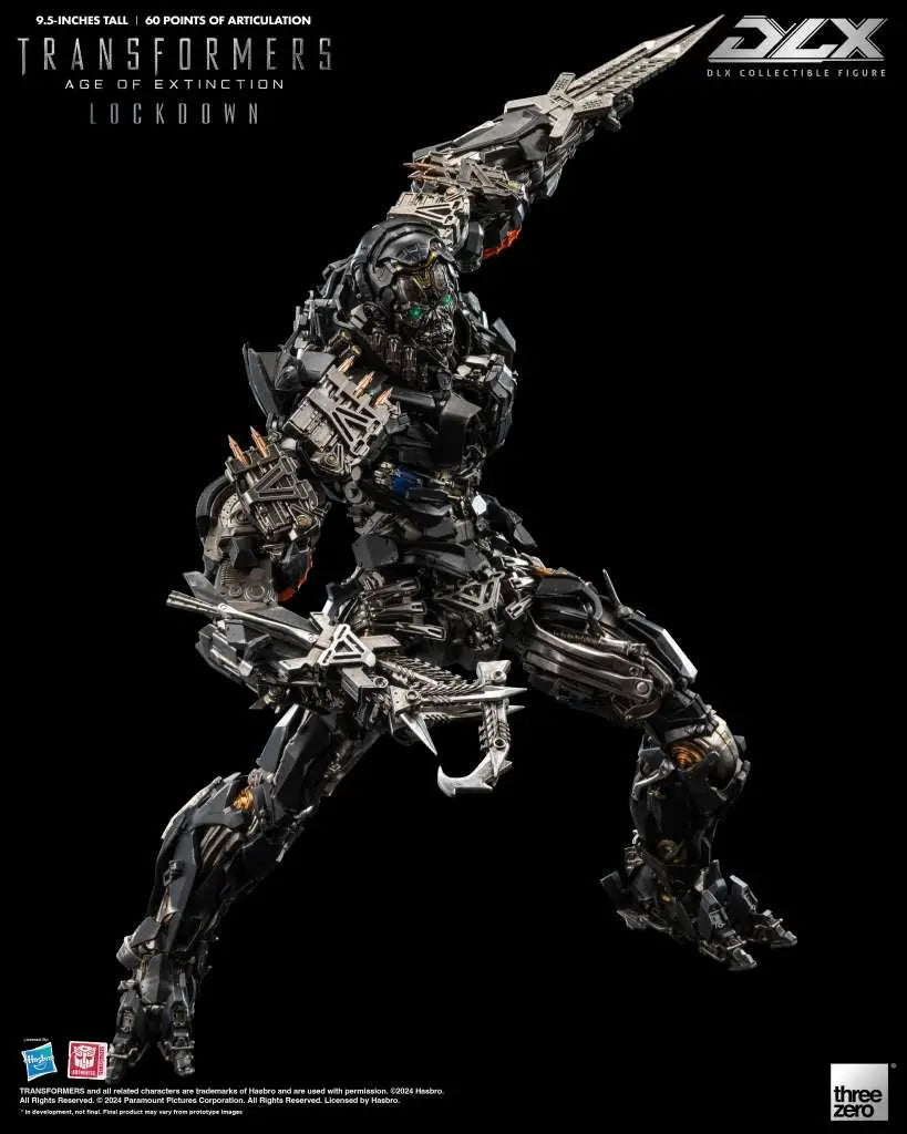 TRANSFORMERS AGE OF EXTINCTION DLX LOKDOWN THREEA TOYS/THREEZERO