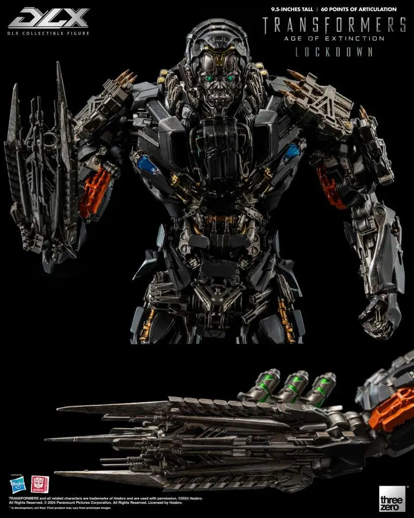 TRANSFORMERS AGE OF EXTINCTION DLX LOKDOWN THREEA TOYS/THREEZERO