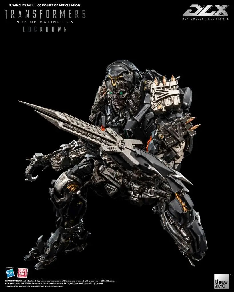TRANSFORMERS AGE OF EXTINCTION DLX LOKDOWN THREEA TOYS/THREEZERO
