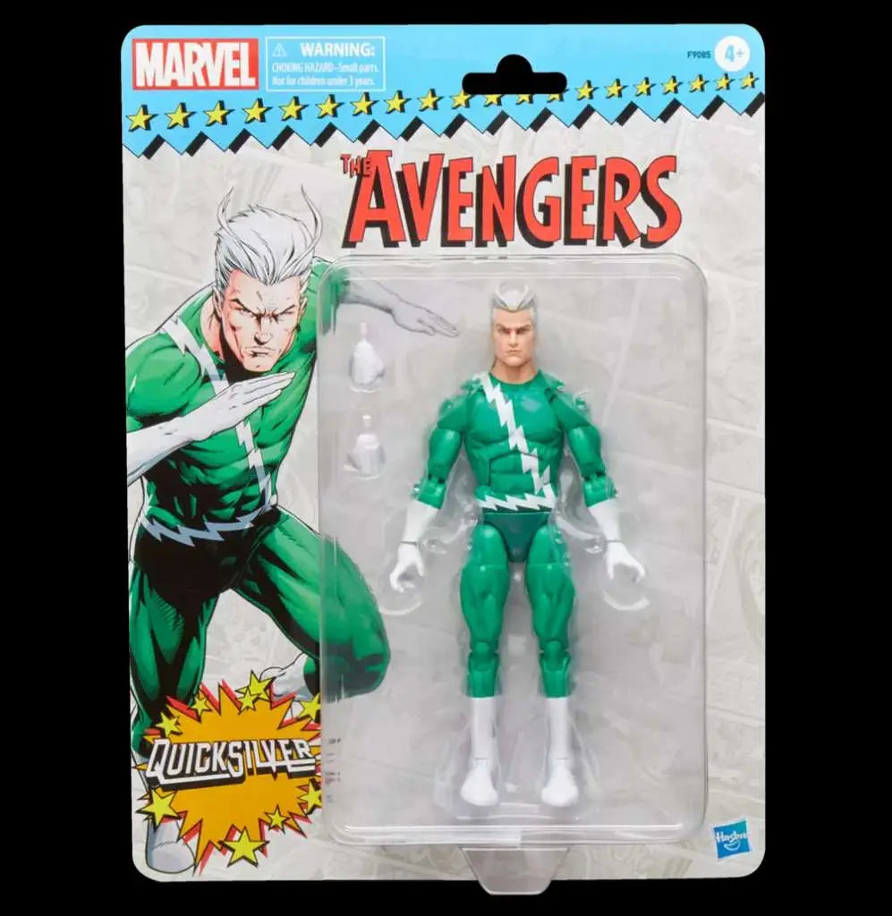MARVEL LEGENDS VINTAGE QUICKSILVER ACTION FIGURE HASBRO