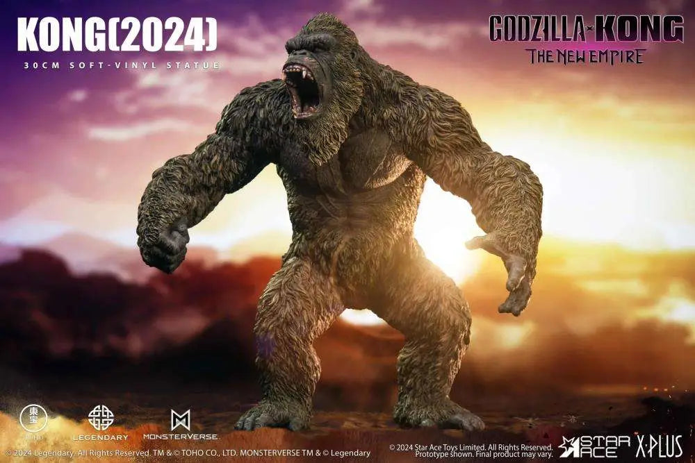 GODZILLA X KONG KONG SOFT VINYL NORMAL STATUE STAR ACE