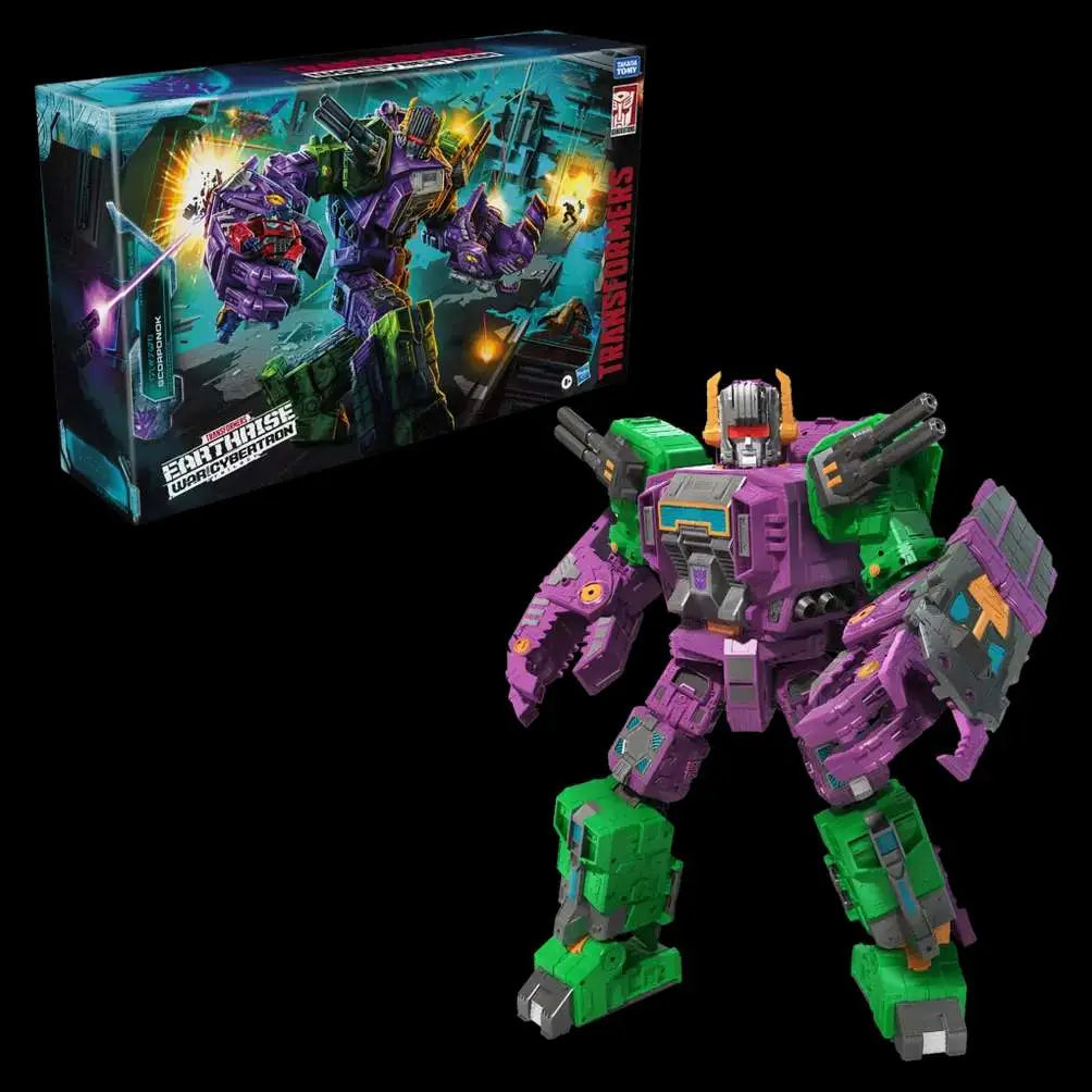 Transformers Generations War for Cybertron Earthrise Titan WFC-E25 Scorponok Action Figure HASBRO