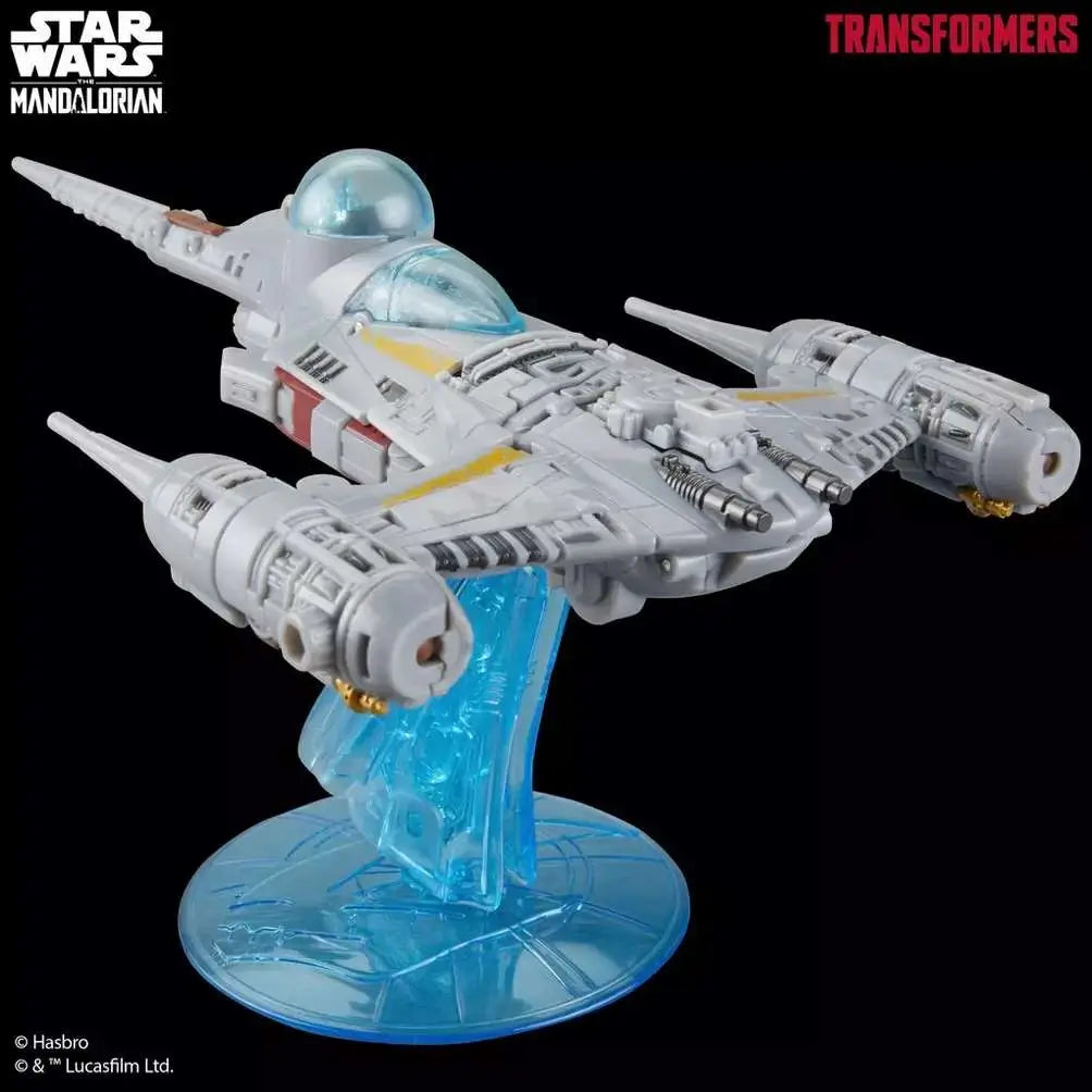 Transformers Collaborative STAR WARS The Mandalorian N 1 Starfighter Action Figure HASBRO