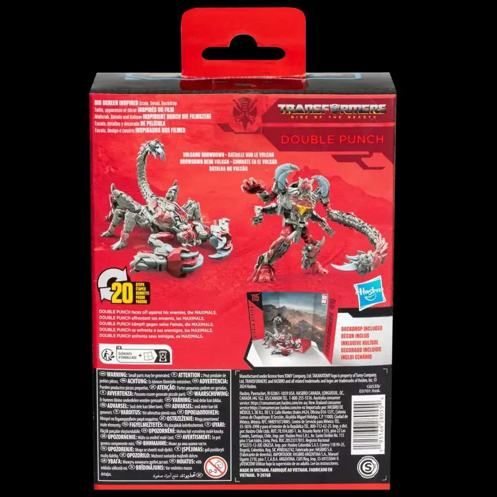 Transformers Studio Series Rise of the Beasts Double Punch Action Figure HASBRO