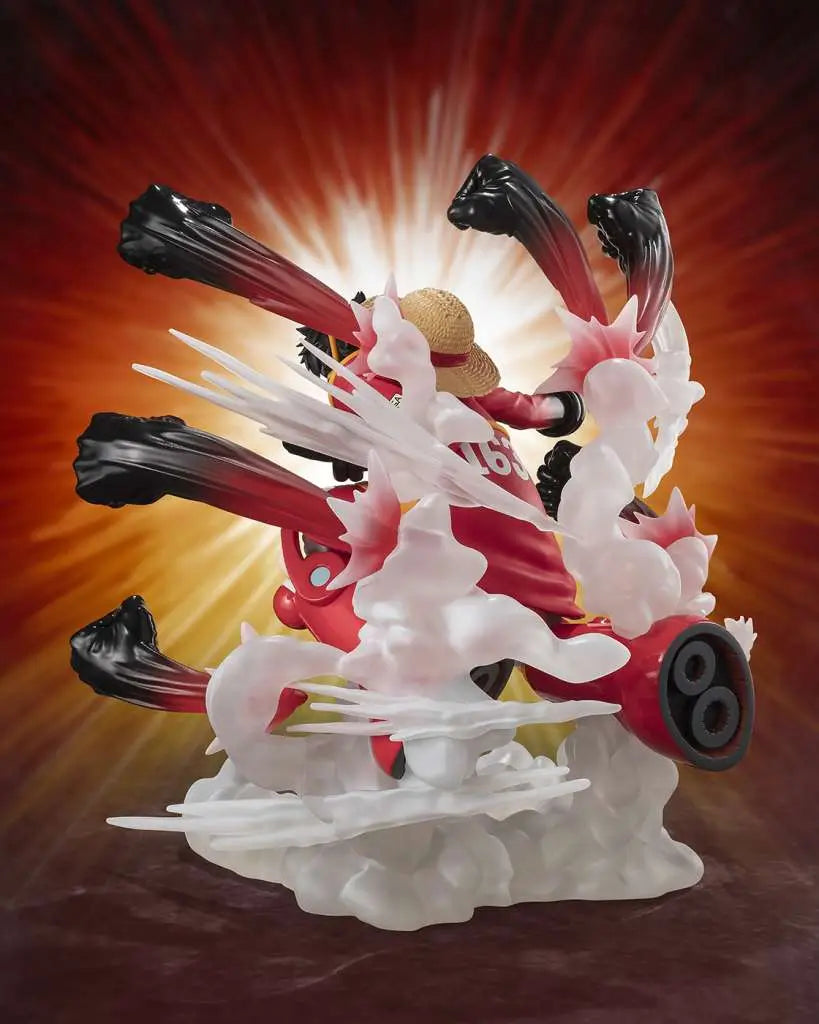 ONE PIECE MONKEY D. LUFFY GUM GUM HAWK GATLING EXTRA BATT FIGUARTS ZERO BANDAI
