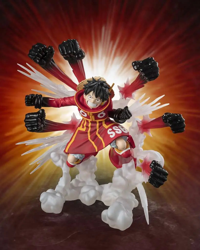 ONE PIECE MONKEY D. LUFFY GUM GUM HAWK GATLING EXTRA BATT FIGUARTS ZERO BANDAI