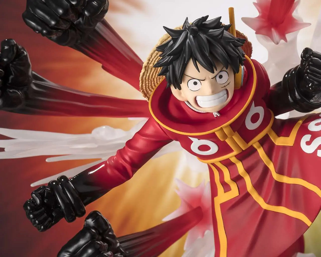 ONE PIECE MONKEY D. LUFFY GUM GUM HAWK GATLING EXTRA BATT FIGUARTS ZERO BANDAI
