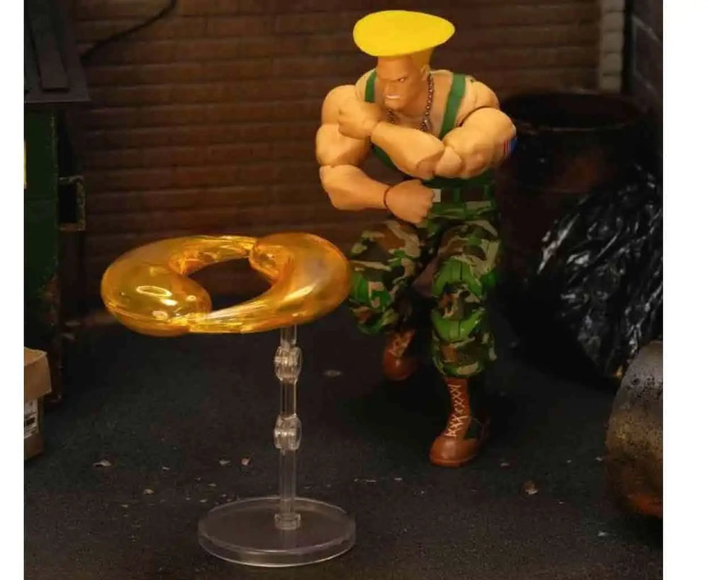 STREET FIGHTER 2 GUILE DE LUXE ACTION FIGURE SCALE 1 12 Jada Toys