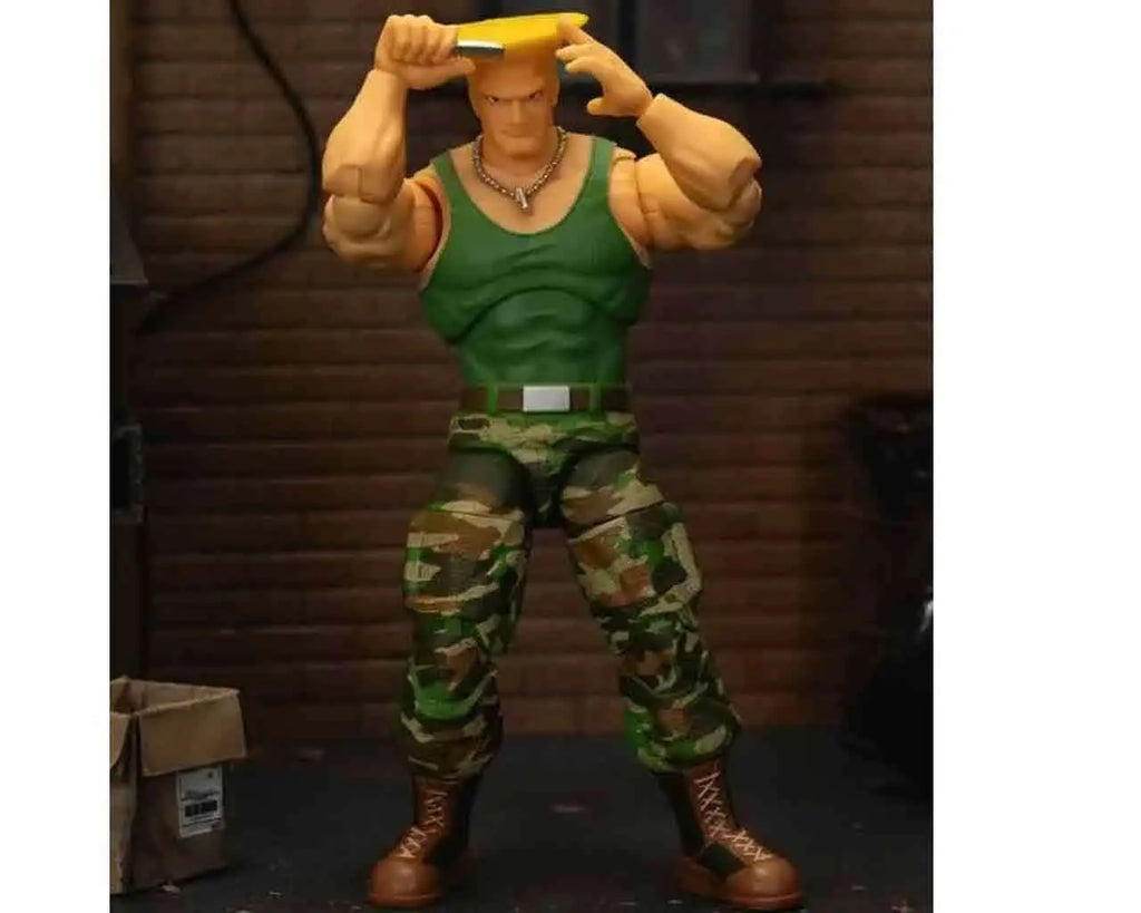 STREET FIGHTER 2 GUILE DE LUXE ACTION FIGURE SCALE 1 12 Jada Toys
