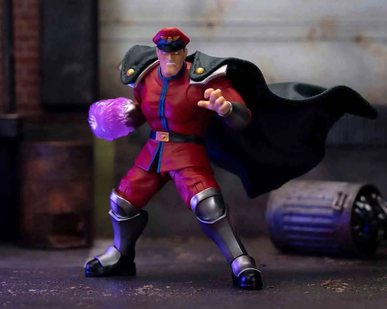 STREET FIGHTER 2 M. BISON DE LUXE ACTION FIGURE SCALE 1 12 Jada Toys