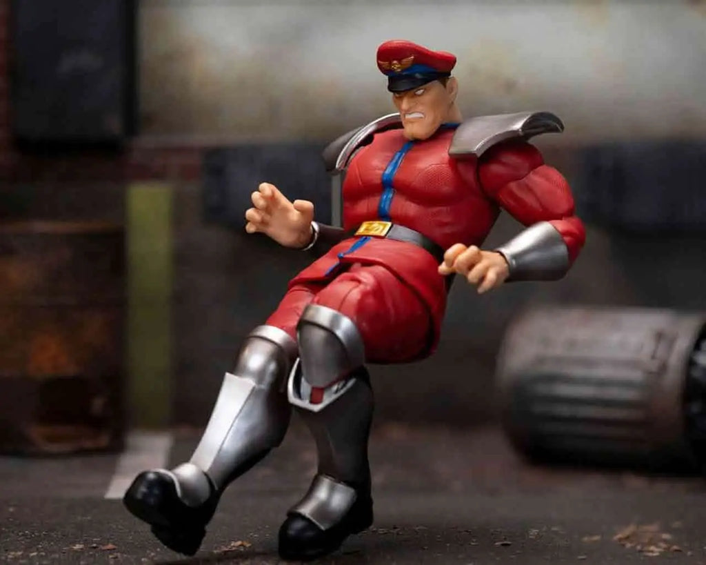 STREET FIGHTER 2 M. BISON DE LUXE ACTION FIGURE SCALE 1 12 Jada Toys