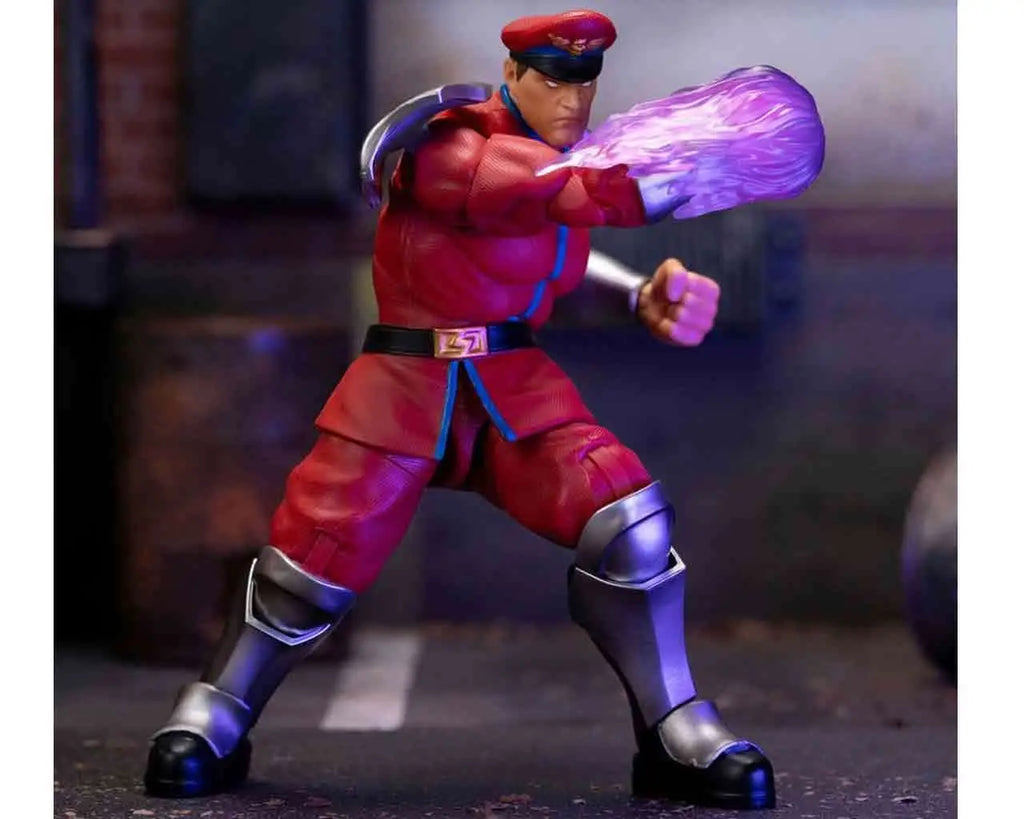 STREET FIGHTER 2 M. BISON DE LUXE ACTION FIGURE SCALE 1 12 Jada Toys