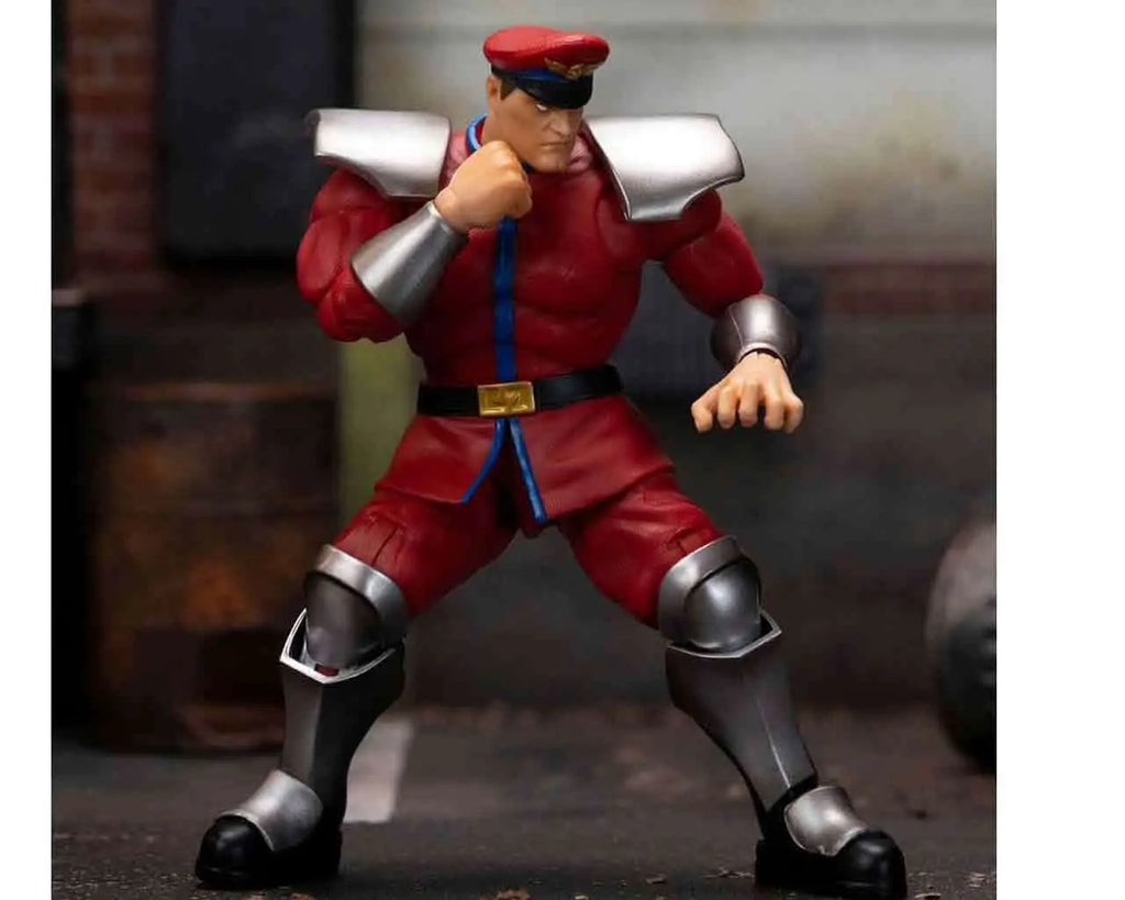 STREET FIGHTER 2 M. BISON DE LUXE ACTION FIGURE SCALE 1 12 Jada Toys