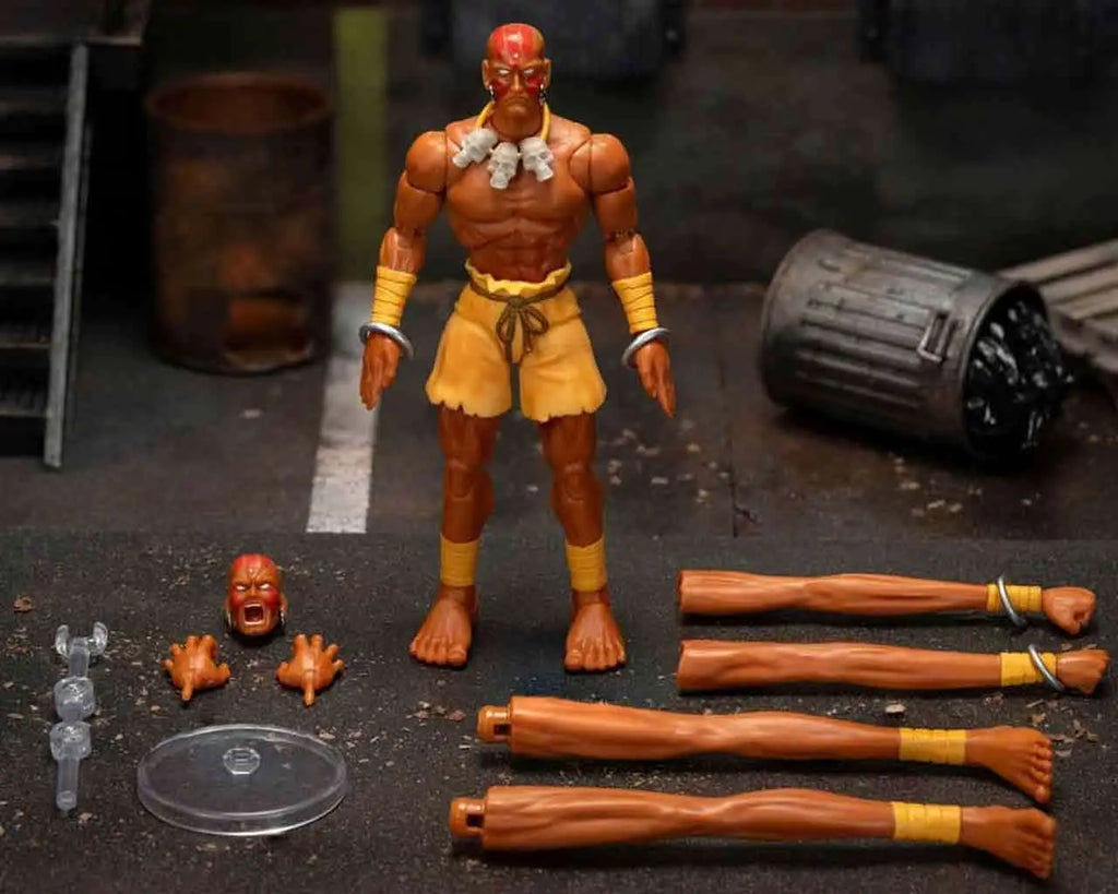STREET FIGHTER 2 DHALSIM DE LUXE ACTION FIGURE SCALE 1 12 Jada Toys