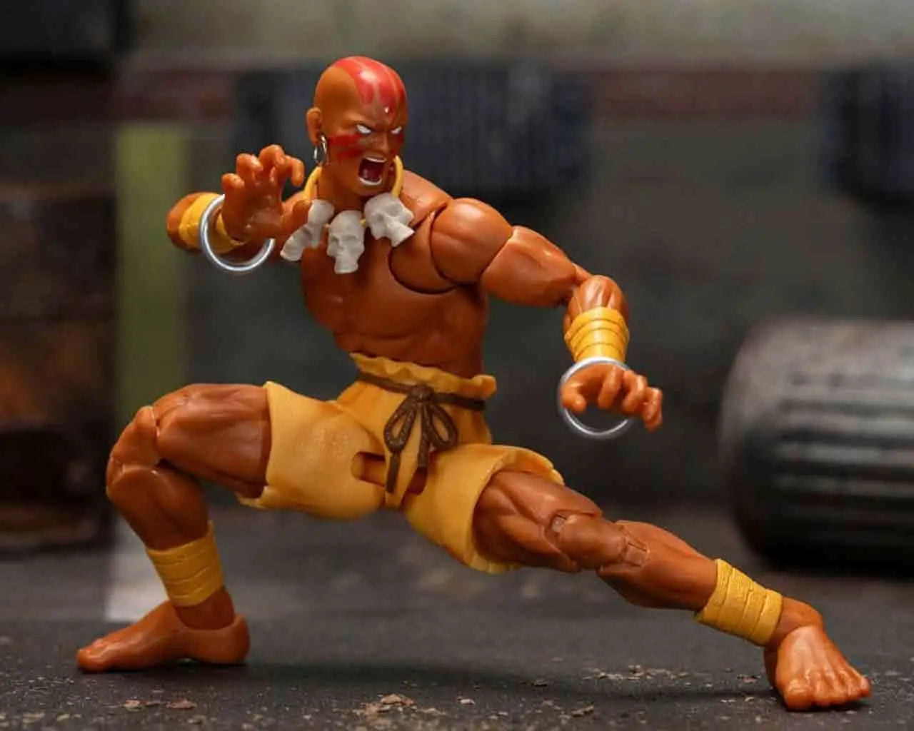 STREET FIGHTER 2 DHALSIM DE LUXE ACTION FIGURE SCALE 1 12 Jada Toys