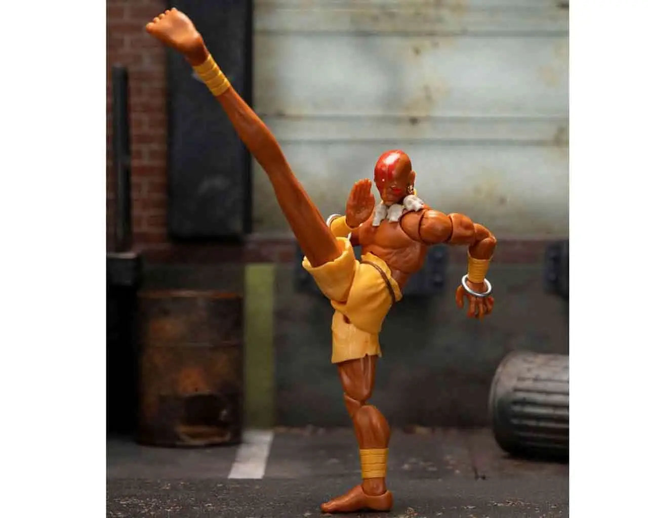 STREET FIGHTER 2 DHALSIM DE LUXE ACTION FIGURE SCALE 1 12 Jada Toys