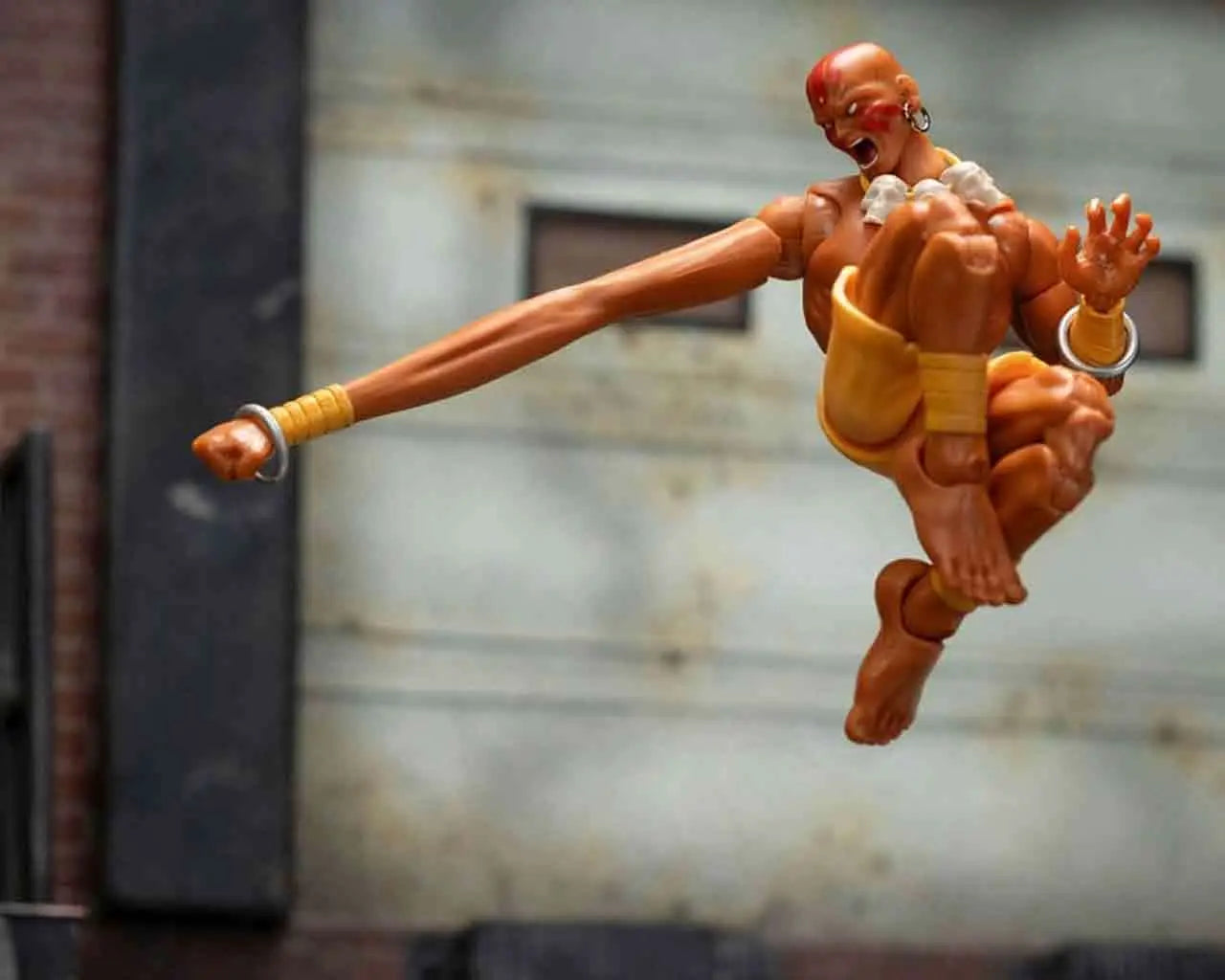STREET FIGHTER 2 DHALSIM DE LUXE ACTION FIGURE SCALE 1 12 Jada Toys