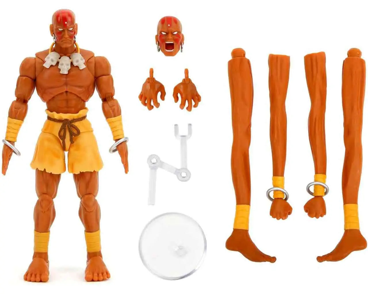 STREET FIGHTER 2 DHALSIM DE LUXE ACTION FIGURE SCALE 1 12 Jada Toys