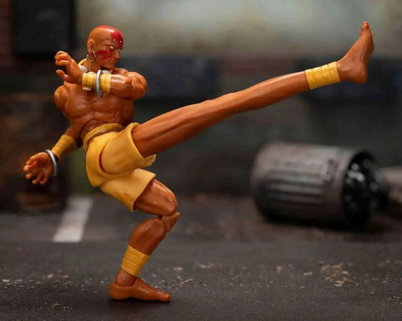 STREET FIGHTER 2 DHALSIM DE LUXE ACTION FIGURE SCALE 1 12 Jada Toys